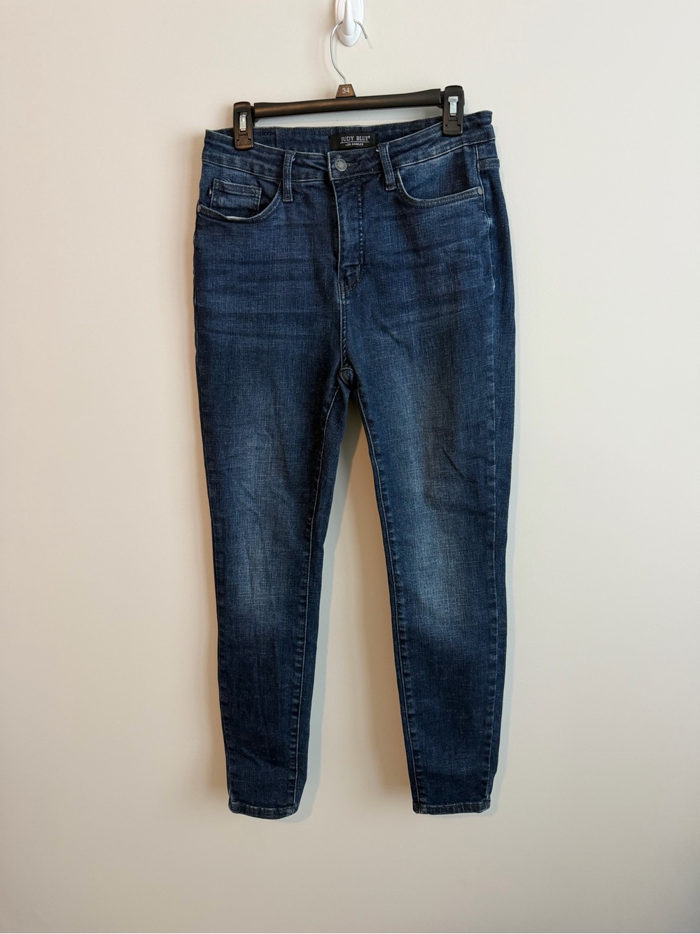 Judy Blue Stretch Skinny Jeans Size 11 Dark Wash Denim